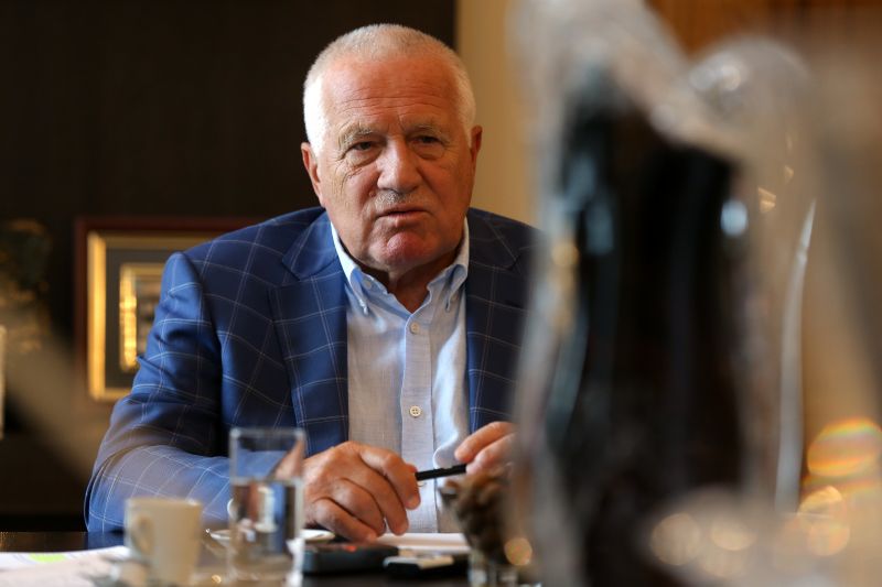 Exprezident Václav Klaus.