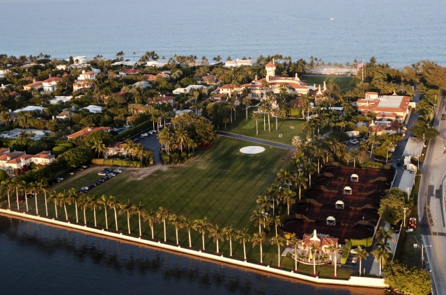 Luxusní rezidence Mar-a-Lago.