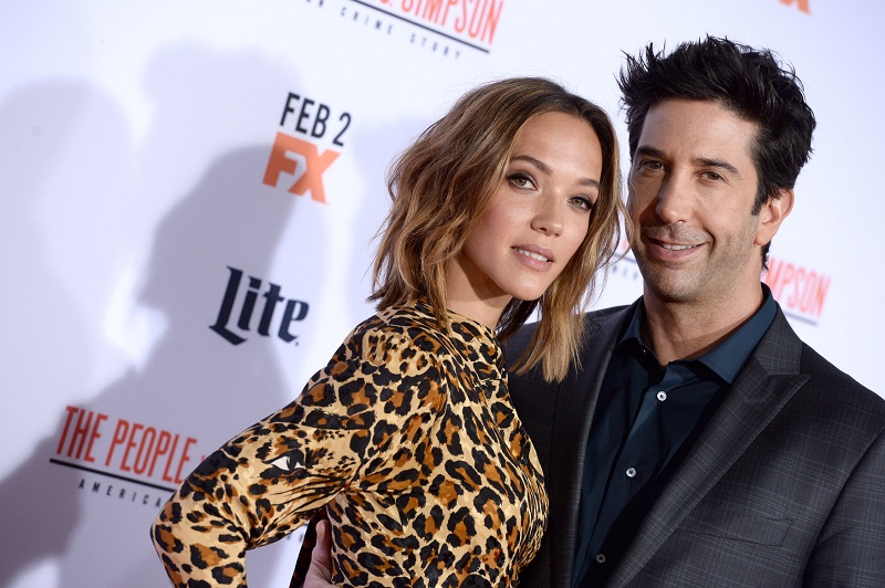 Zoe Buckman a David Schwimmer.