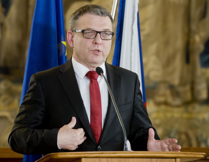 Ministr zahraničních věcí Lubomír Zaorálek.