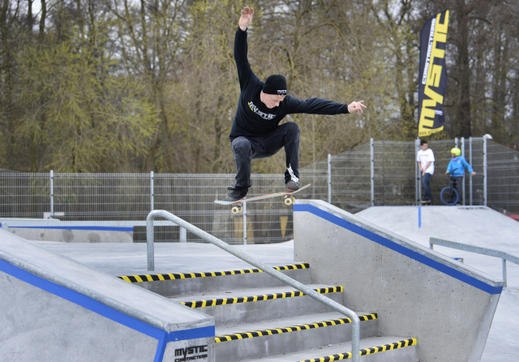 Nově otevřený skatepark v Tachově.