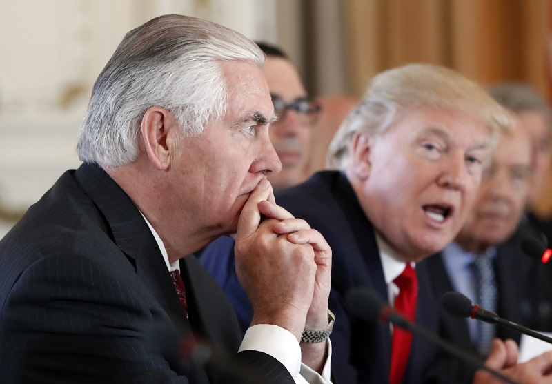 Americký ministr zahraničí Rex Tillerson.