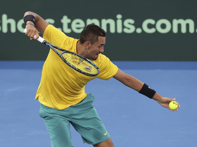 Nick Kyrgios poslal Austrálii do semifinále Davis Cupu.