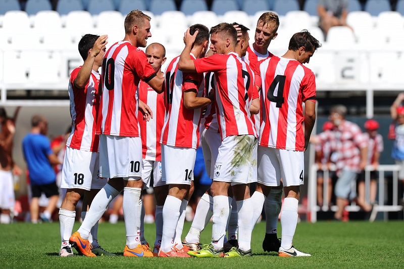 Fotbalisté Žižkova smázli Frýdek-Místek. Fotbalisté Žižkova smázli Frýdek-Místek.