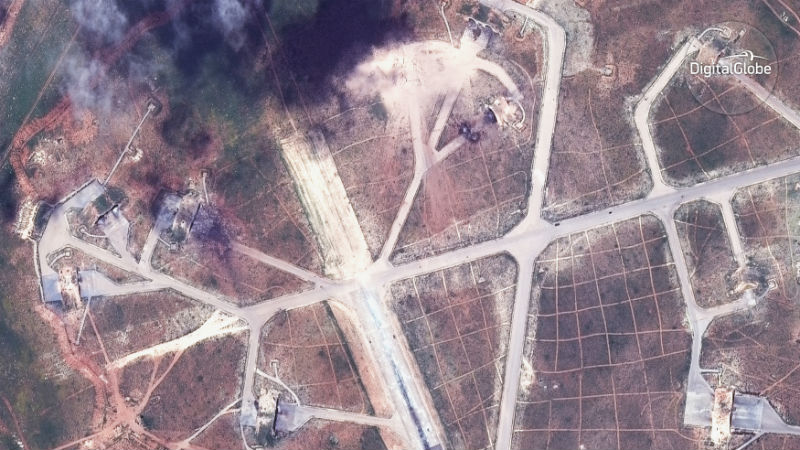 USA zaútočily v pátek raketami na Sýrii.