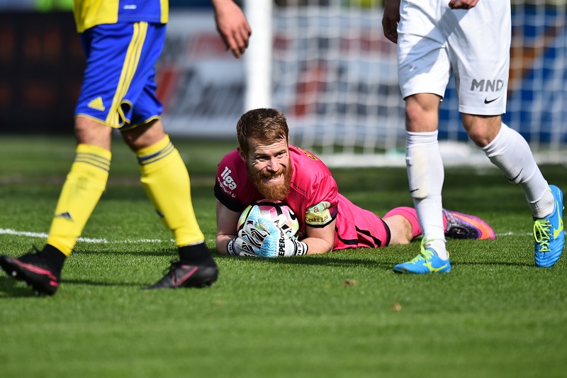 Fotbalový duel mezi Jabloncem a Zlínem