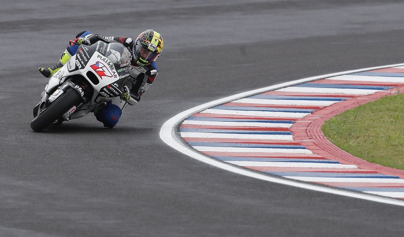 Český motocyklový závodník Karel Abraham 