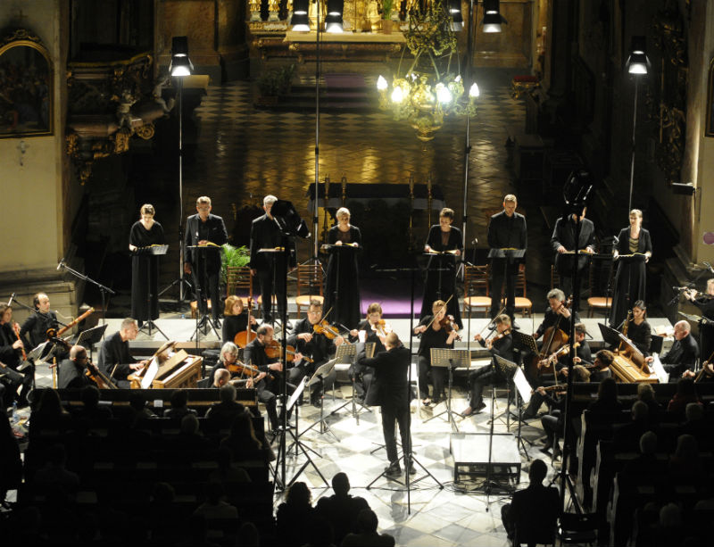 Ansámbl Capella Cracoviensis zahájil 8. dubna v Brně Matoušovými pašijemi Johanna Sebastiana Bacha Velikonoční festival duchovní hudby.
