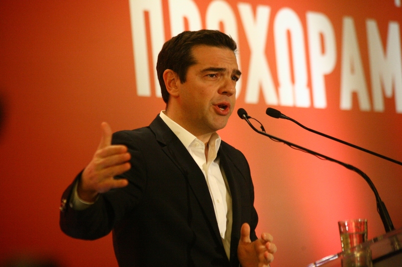 Řecký premiér Alexis Tsipras.