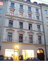 Dům na ulici Thierschstrasse, kde Hitler bydlel téměř celá dvacátá léta.