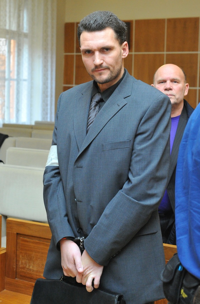 Brněnský krajský soud pokračoval v projednávání kauzy policejního Toflova gangu, který údajně vydíral podnikatele. Na snímku Petr Křipský.