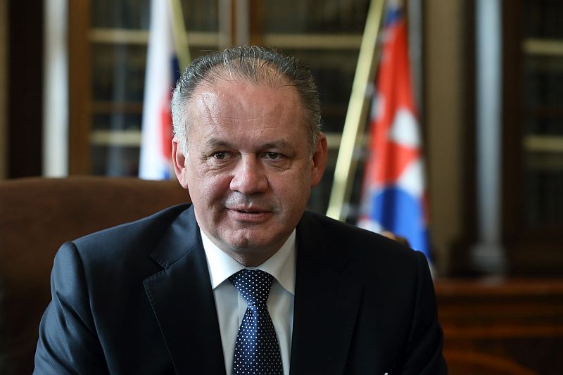 Slovenský prezident Andrej Kiska.