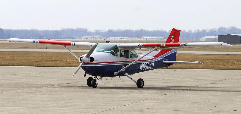 Letoun Cessna 172 (ilustrační foto).