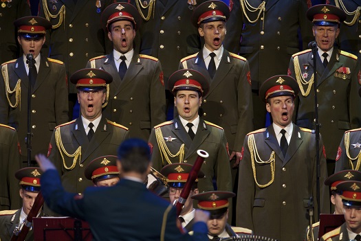 Alexandrovci oznámí v Praze podrobnosti svého turné. Alexandrovci oznámí v Praze podrobnosti svého turné.