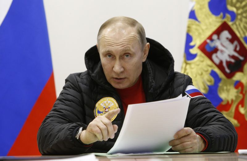 Ruský prezident Vladimir Putin.