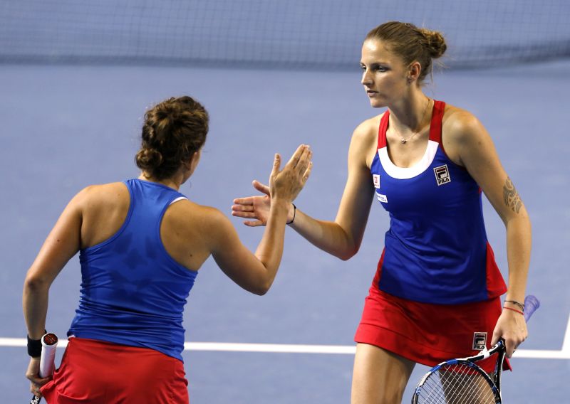 Ani Karolína Plíšková, ani Barbora Strýcová na Fed Cup do USA nepojedou.