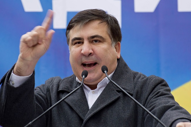Bývalý gruzínský prezident Michail Saakašvili. Bývalý gruzínský prezident Michail Saakašvili.
