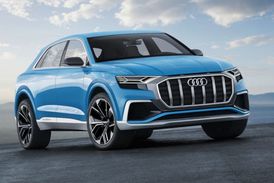 Zatím ještě koncept, ale v příštím roce by se Audi Q8 mělo začít vyrábět.