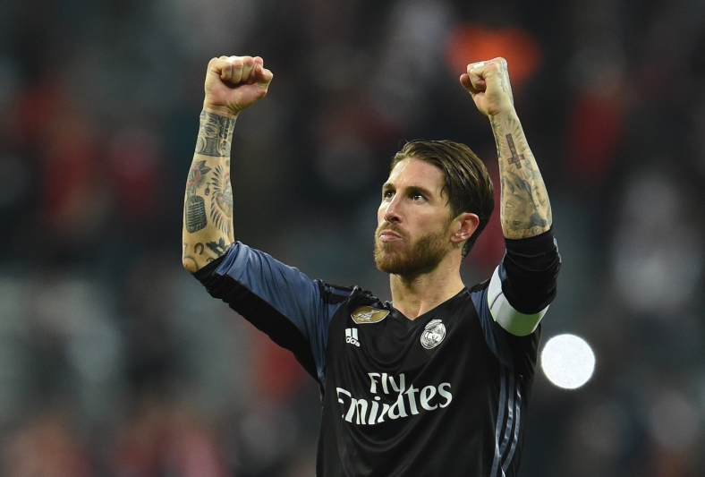 Obránce Sergio Ramos je dlouholetou oporou Realu Madrid.