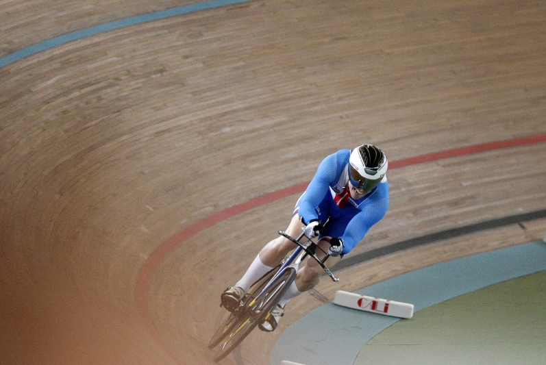 Český cyklista Tomáš Bábek dosáhl na cenný bronz.