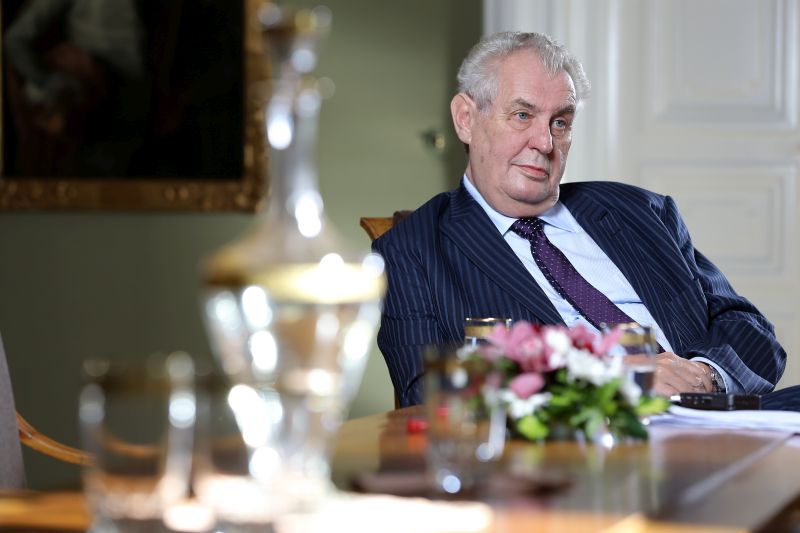 Miloš Zeman.