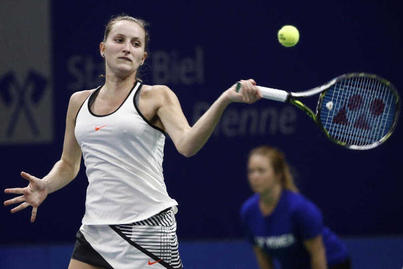 Tenistka Markéta Vondroušová. Tenistka Markéta Vondroušová.