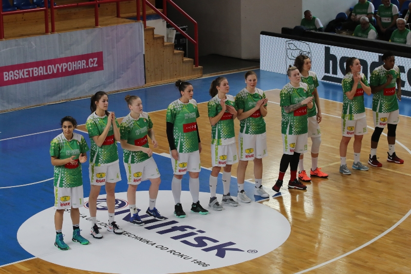 Basketbalistky KP Brno.