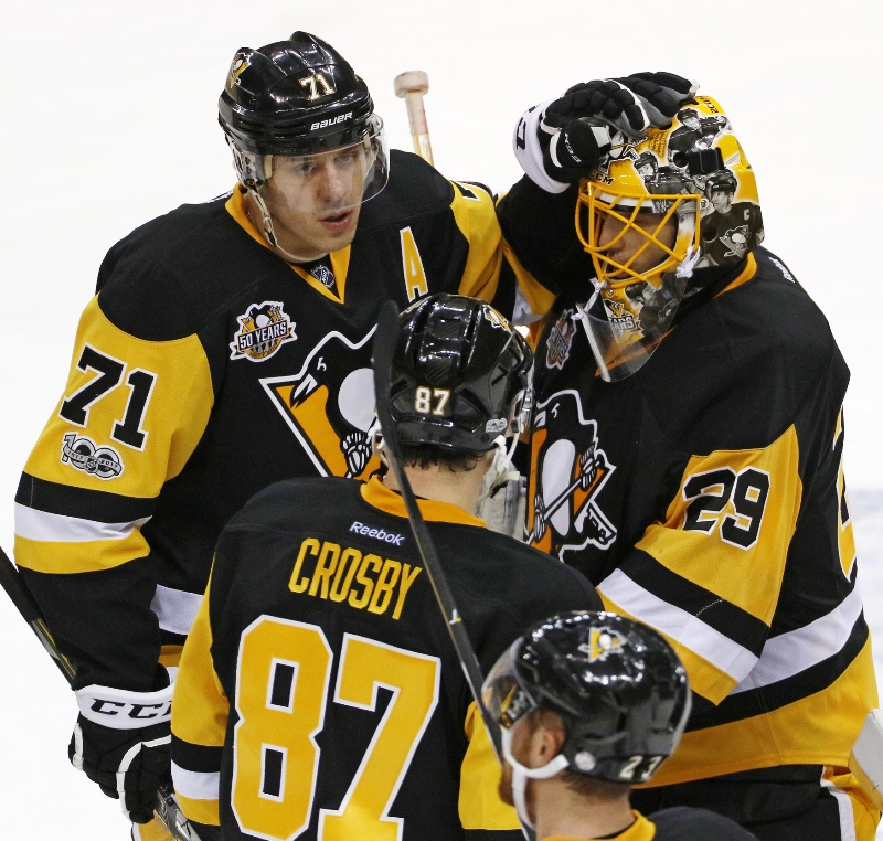 Crosby a Malkin z Pittsburghu. 