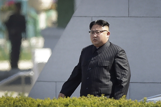 Vůdce KLDR Kim Čong-un.