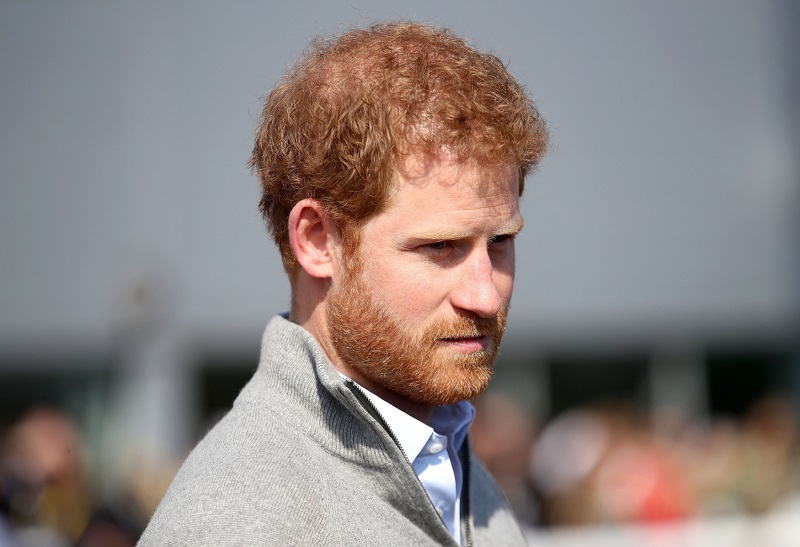 Princ Harry.