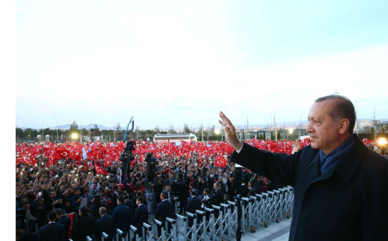 Turecký prezident Recep Tayyip Erdogan.