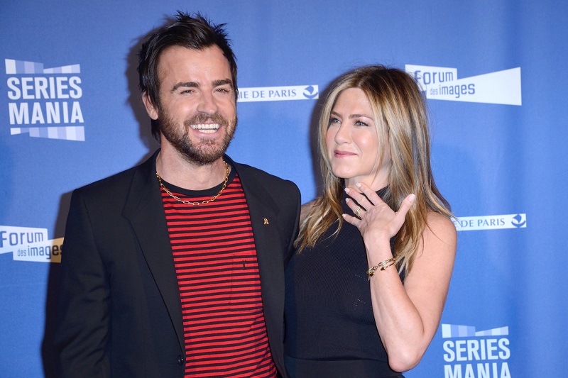 Justin Theroux a Jennifer Aniston.
