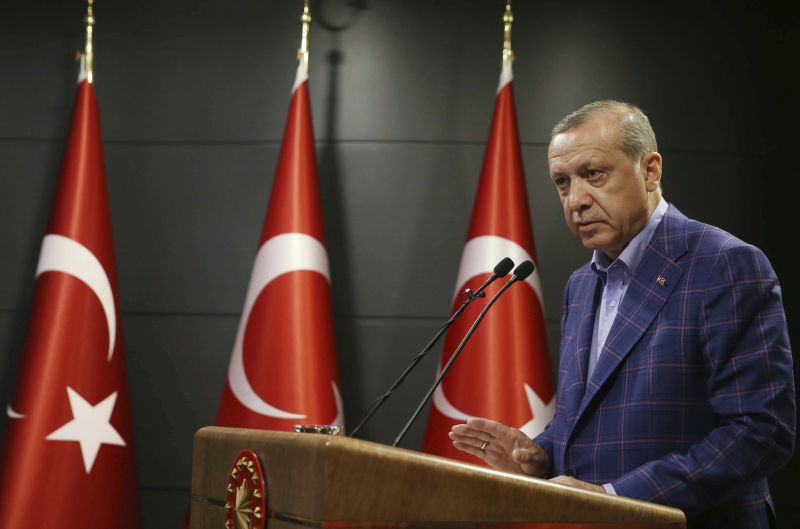 Turecký prezident Recep Tayyip Erdogan. Turecký prezident Recep Tayyip Erdogan.