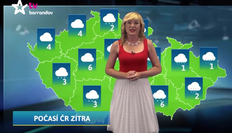 Moderátorka Štěpánka Duchková. Moderátorka Štěpánka Duchková.