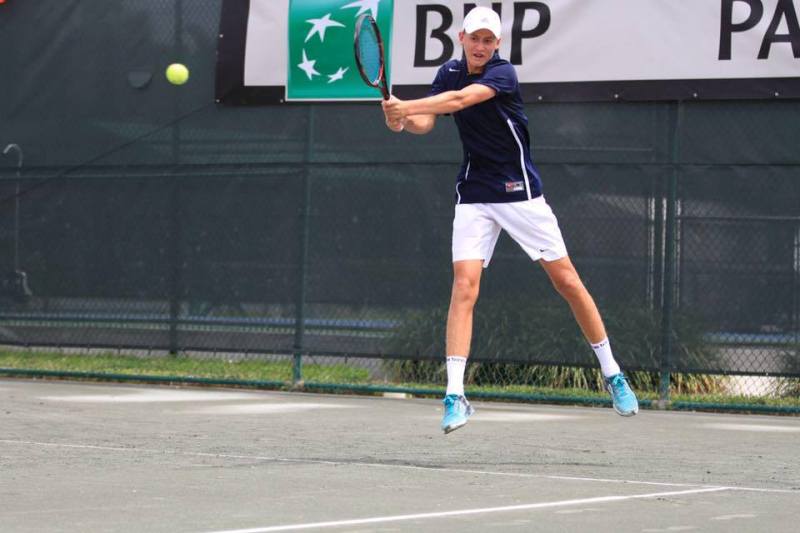 Tenista Sebastian Korda. Tenista Sebastian Korda.