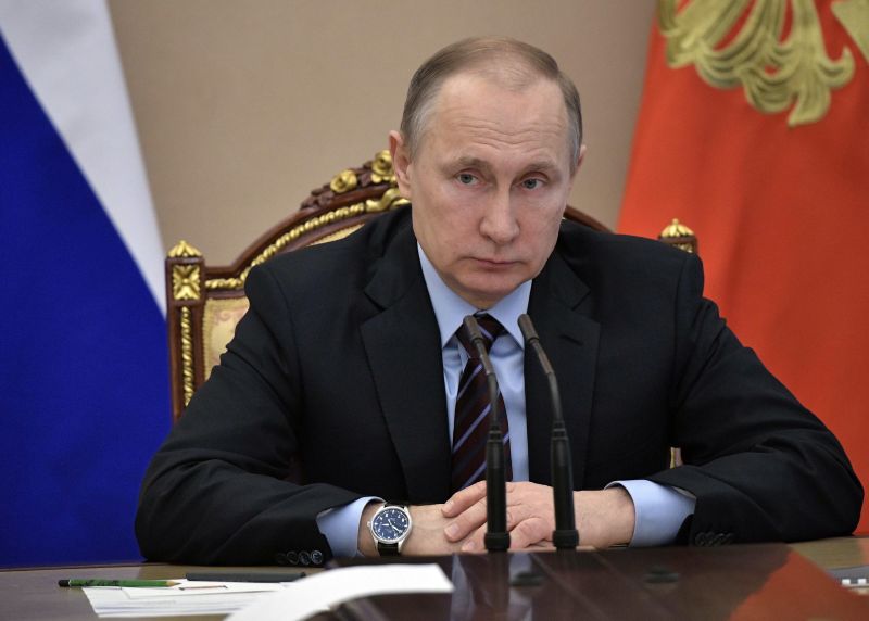 Ruský prezident Vladimír Putin.