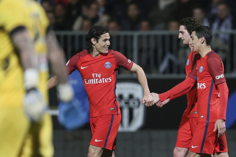 Fotbalisté PSG.