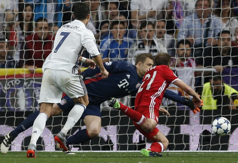 Real Madrid proti Bayernu. 
