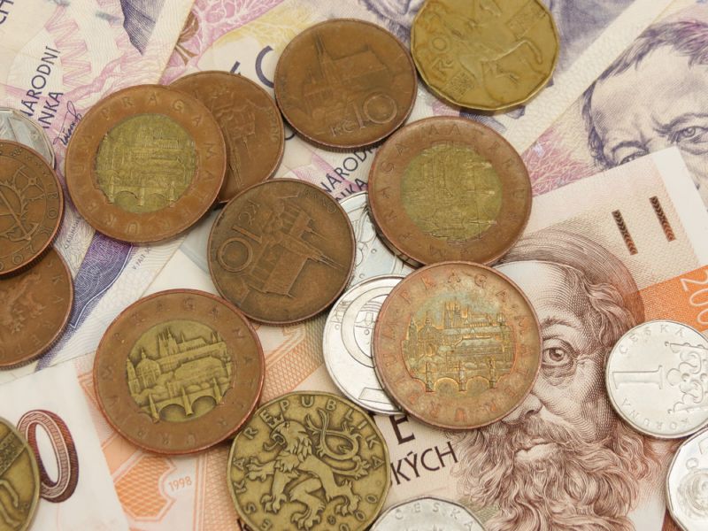 Koruna posílí (ilustrační foto).