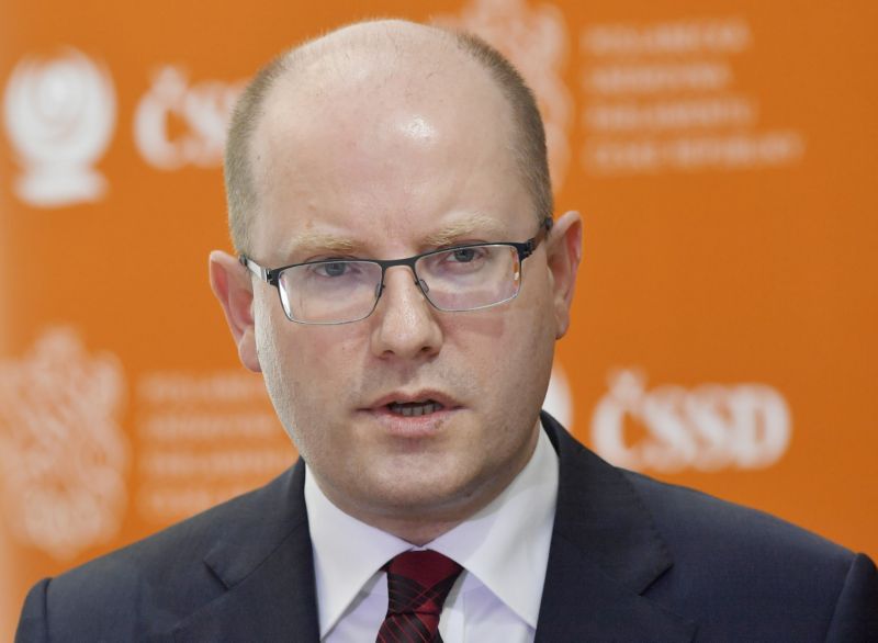 Premiér Bohuslav Sobotka.