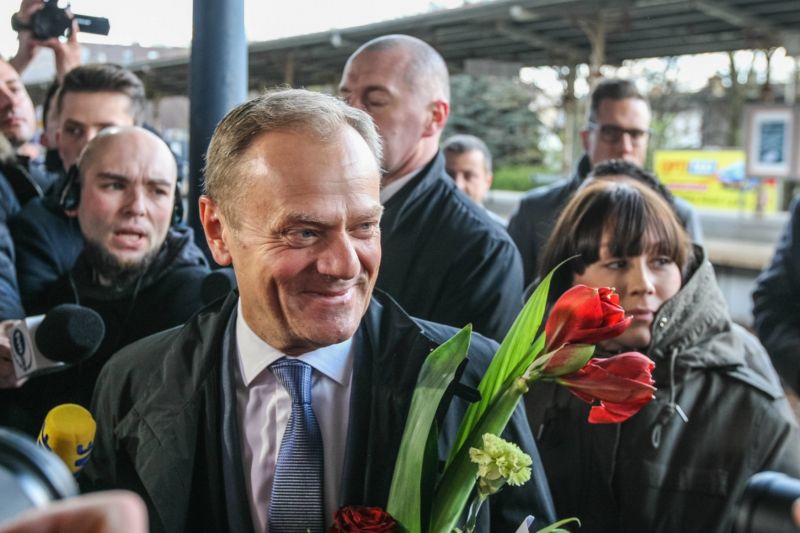 Předseda Evropské rady Donald Tusk.