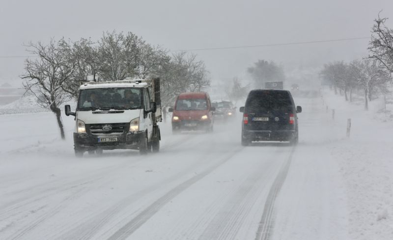 Na Jesenicku napadlo již čtyřicet centimetrů sněhu.