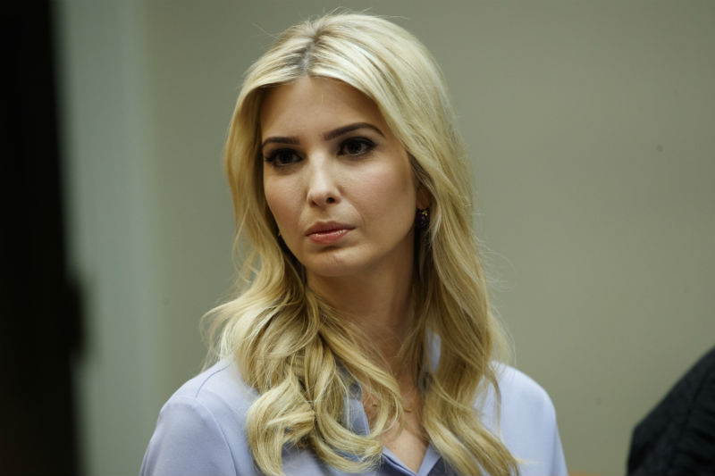 Ivanka Trumpová. 