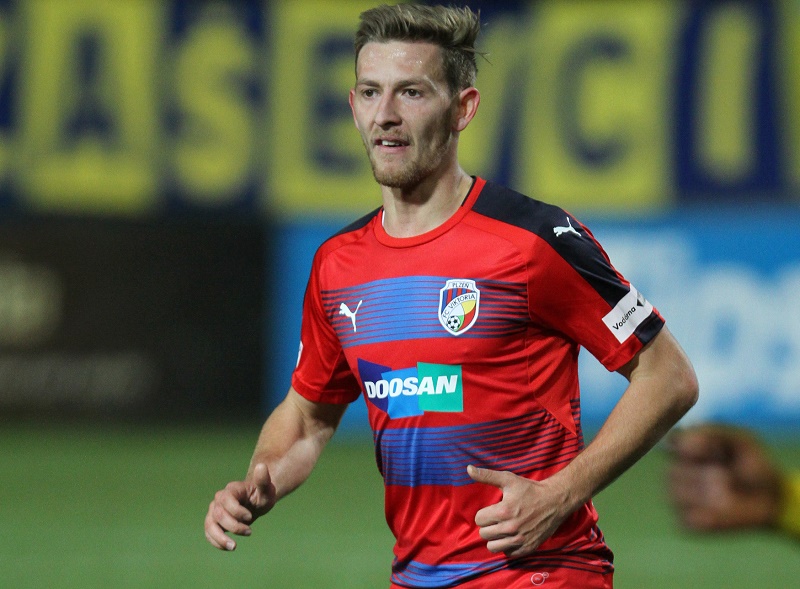 Plzeňský fotbalista Patrik Hrošovský (ilustrační foto)