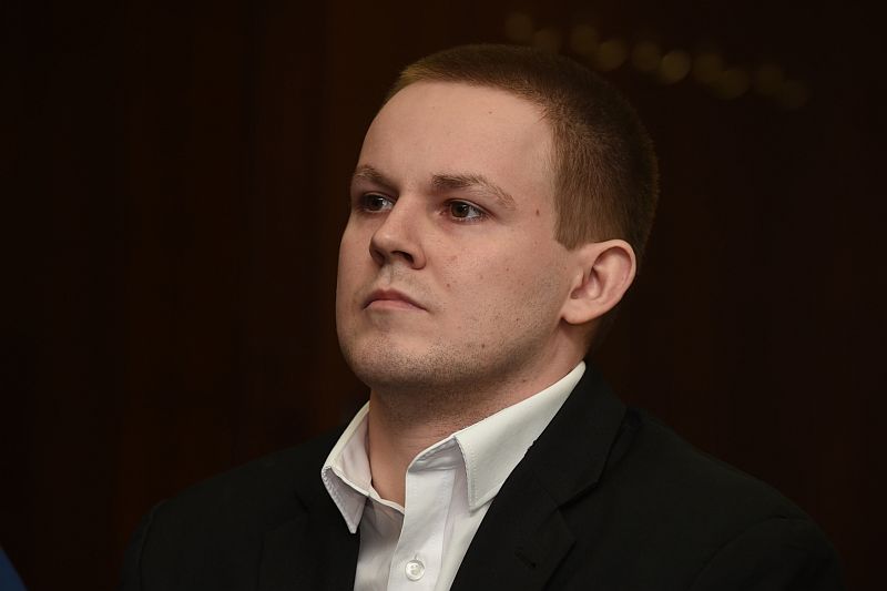 Jan Eliáš u soudu.