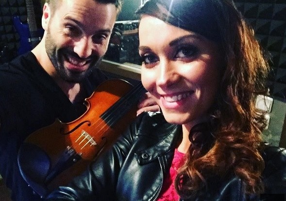 Václav Noid Bárta a Andrea Jiskrová.
