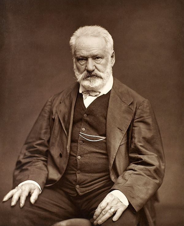 Francouzský spisovatel Victor Hugo.