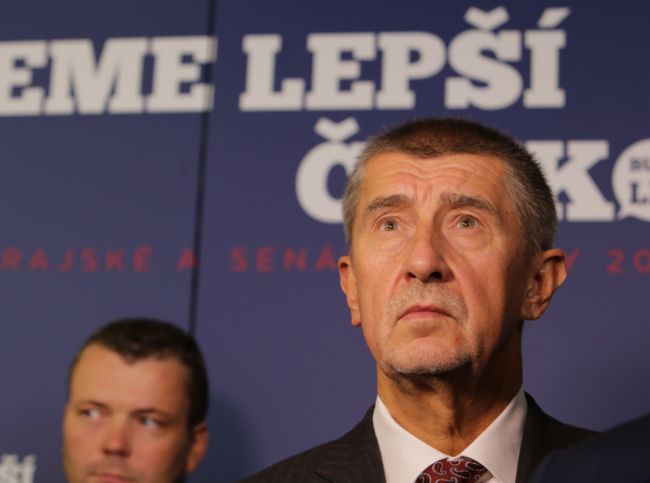 Andrej Babiš jako předseda hnutí ANO.