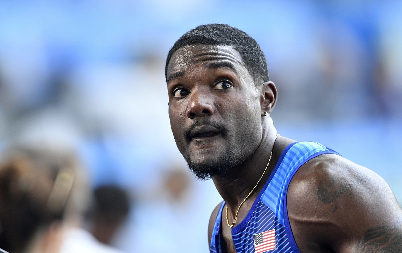 Americký sprinter Justin Gatlin (ilustrační foto)