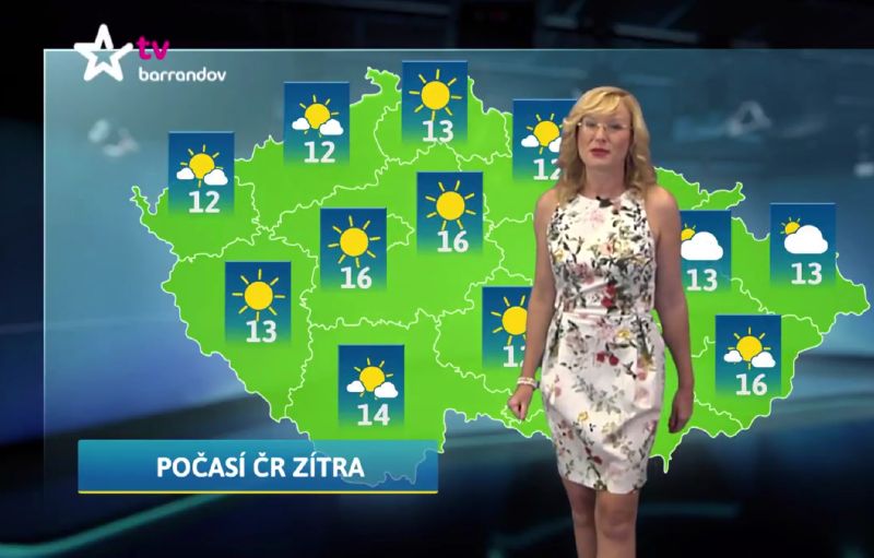 Moderátorka Štěpánka Duchková. Moderátorka Štěpánka Duchková.
